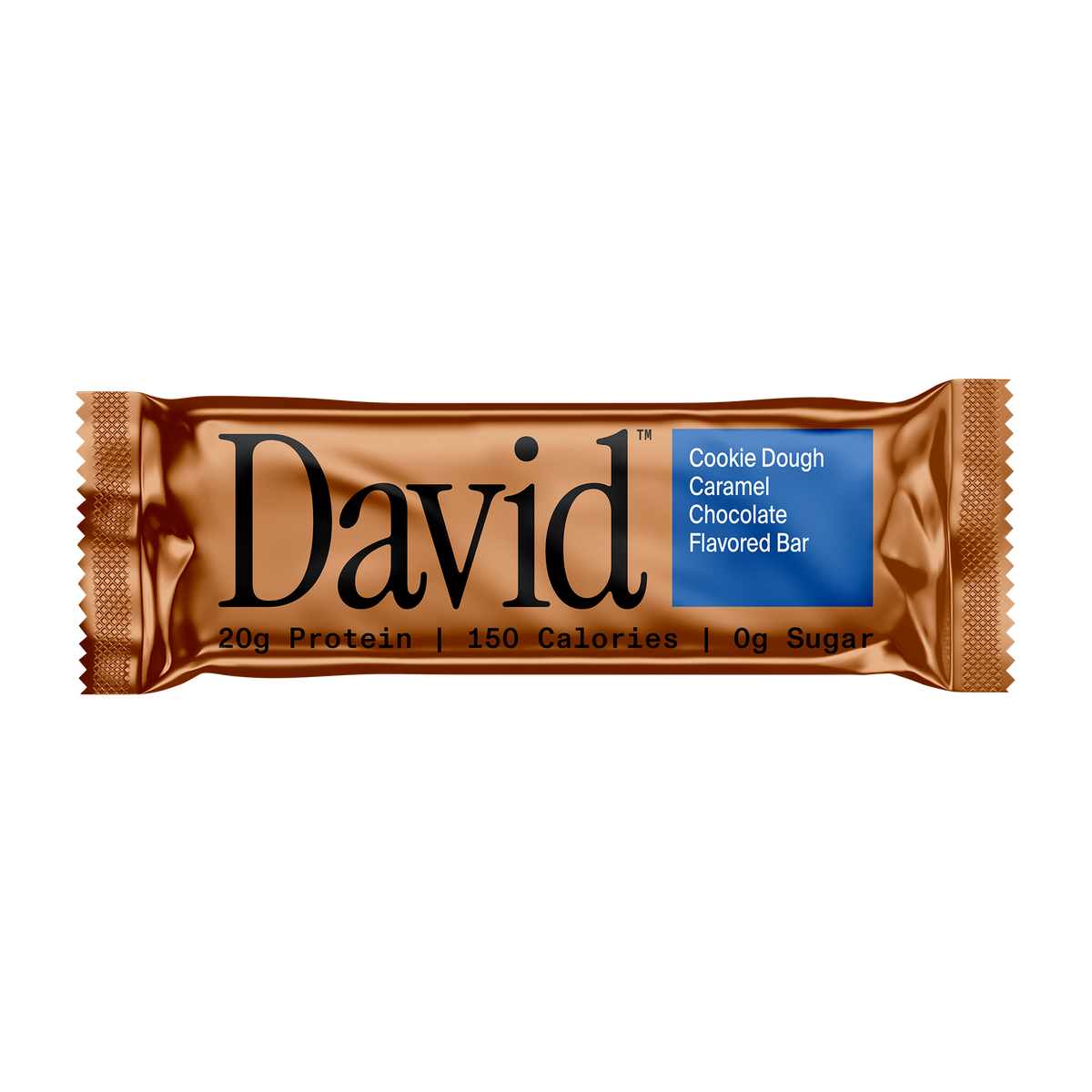 Cookie Dough Caramel Chocolate bar wrapped