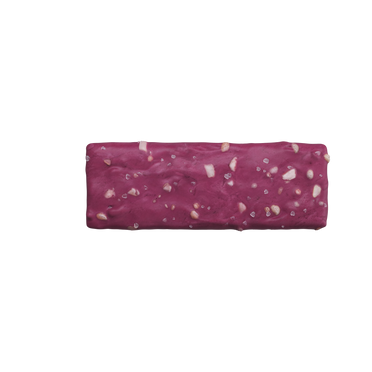 Blueberry Pie bar unwrapped, showing bar